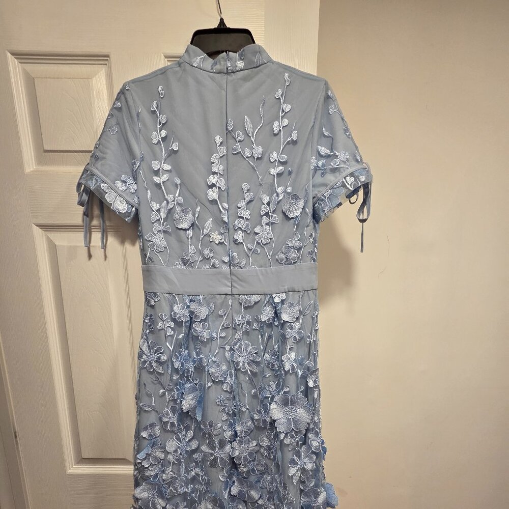 CHIC STAR Womens 3D Embroidery Applique Dress